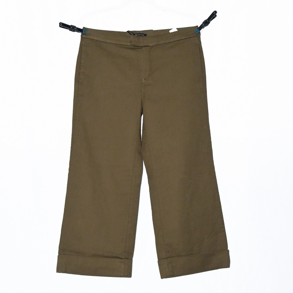 Massimo Dutti Khaki Trousers